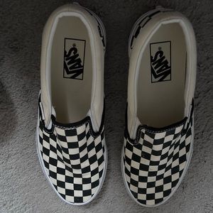 Checkered Slip-on Vans